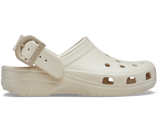 Classic Enamel Buckle Clog - Frappé