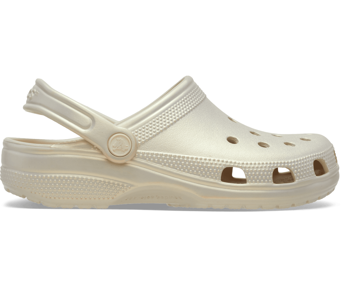 Classic Pearl Shine Clog - Frappé