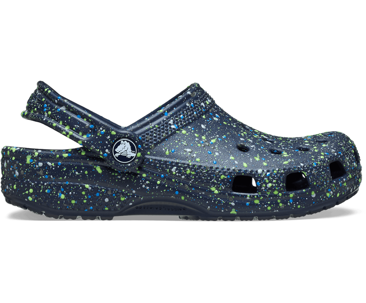 Kids’ Classic Splatter Paint Clog - Navy / Multi