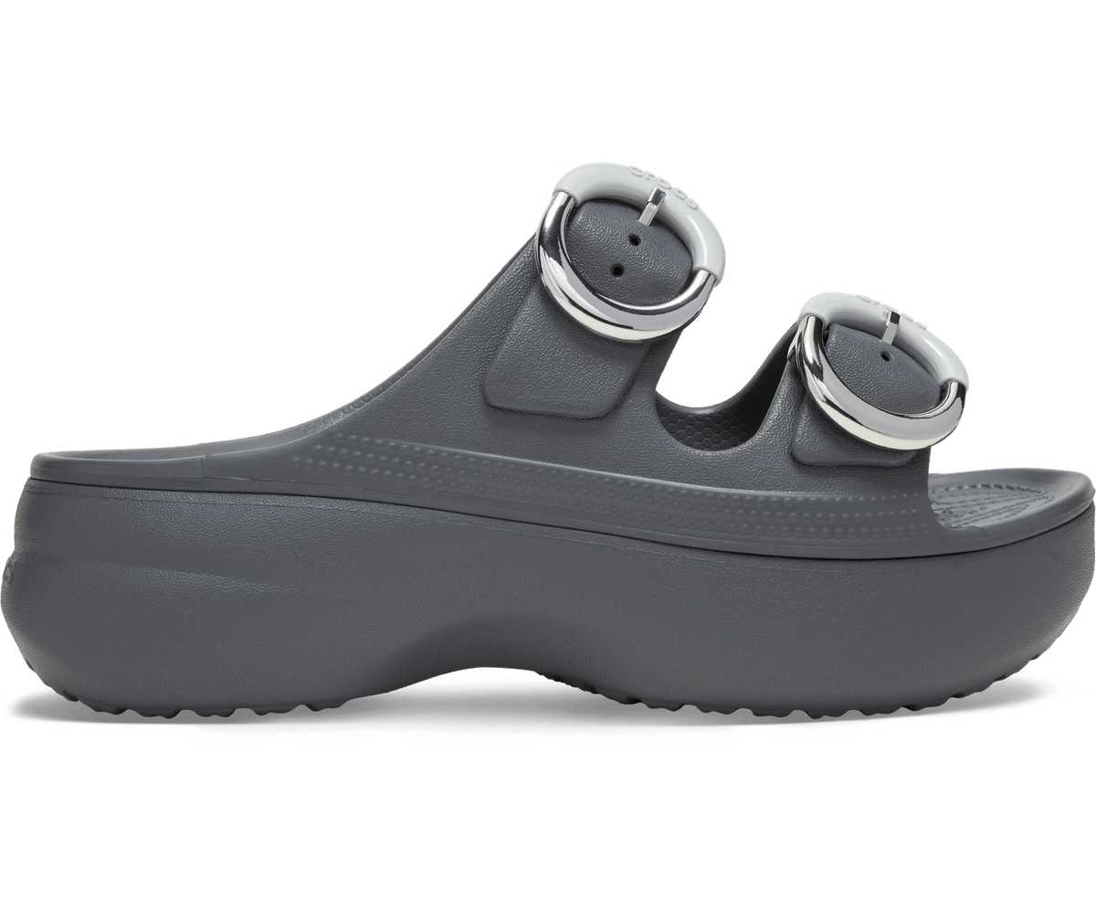 Women's Saturday Platform Dipped Buckle Sandal - Carbon